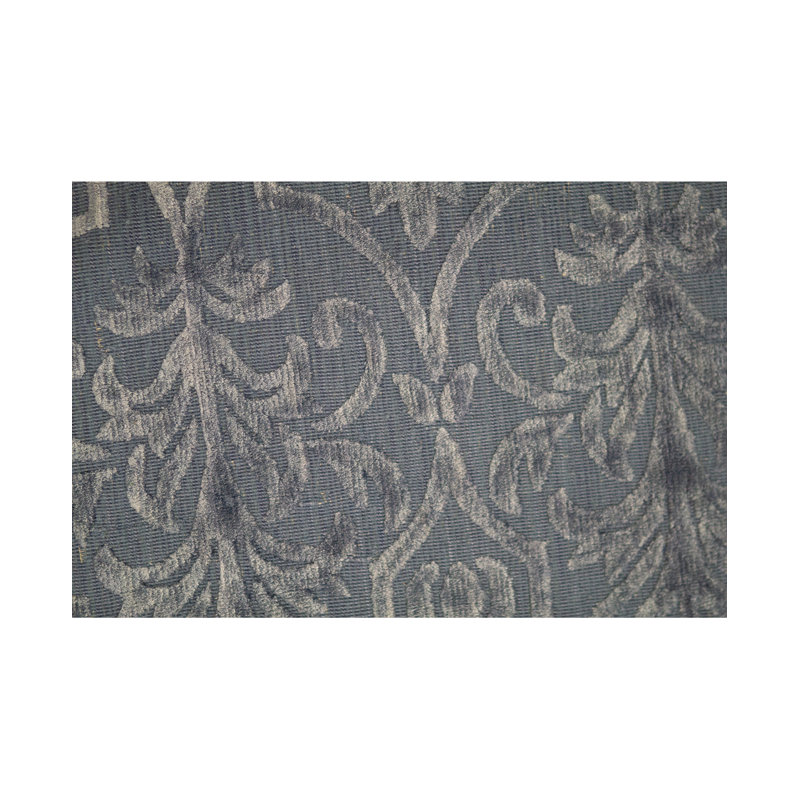 Damask Area Rug in Light Blue