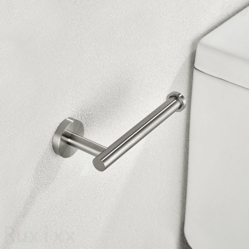 Ensemble de support à serviettes 5 pièces, Nickel brossé