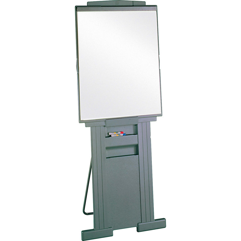Gray Scratch-Resistant Foldable Plastic Floor-Standing Easel