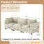 Canapé modulaire en bois massif 3 pièces Marlies-1202732539