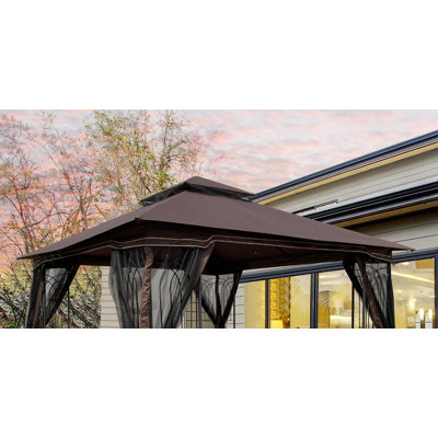 DongX Polyester Replacement Canopy for Gazebo