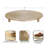 Round Wavy Metal Footed Tray-47414628
