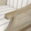 Chaise avec accoudoirs Cane