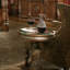 Villa Valencia Glass End Table