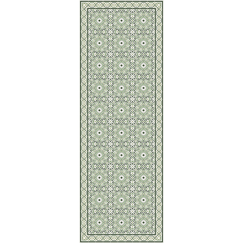 Aban Geometric Machine Printed Area Rug, Runner 78 x 225cm