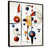 Black Floater Framed