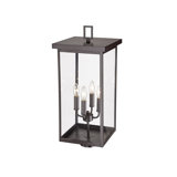 Barkeley 4 Light 26.13" Tall Outdoor Single Head Post Light