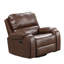 Fauteuil inclinable manuel de style transitionnel