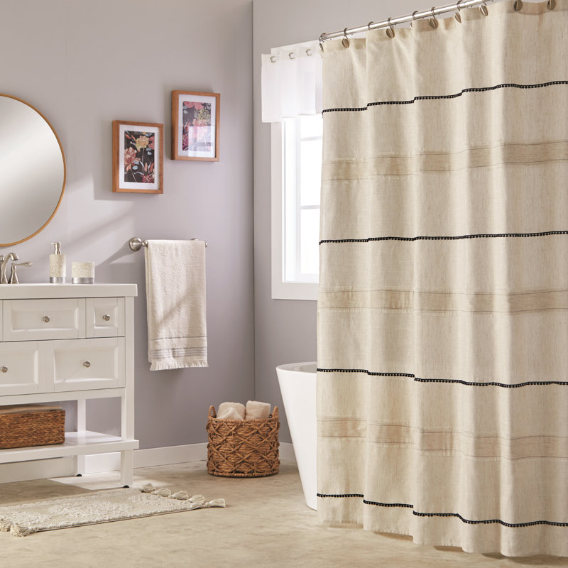 Artie Striped Shower Curtain