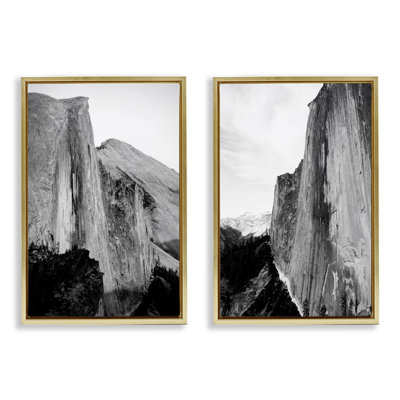 Ensemble de cadres flottants monochromes 2 pièces, par Gemma Bardot