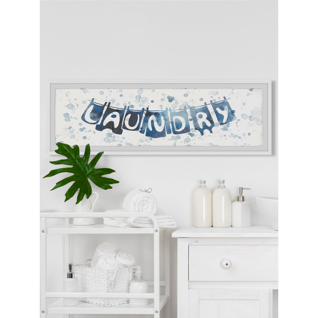 Clothesline - Picture Frame Typography Print on Paper