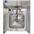 Express KitchQuip Stainless Steel Wall Mount Hand Sink with Splash Guards, 12" x 12"- NSF Certified