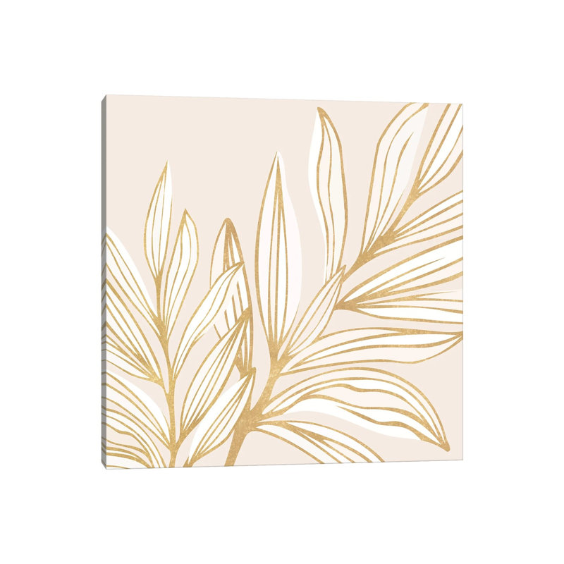 Wild Summer Meadow by Modern Tropical - Gallery-Wrapped Canvas Giclée on Canvas, Wrapped Canvas, 30.48 cm H x 30.48 cm W