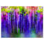 « spring purple floral wisteria tree », reproduction d’impression sur toile tendue-29491680