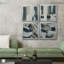 «Close to the Edge I», ensemble de 4 peintures sur toile encadrées-60147502-60147503