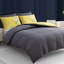 Luxury Double Brushed Microfiber Reversible Duvet Cover Set with Zipper Closure and Corner Ties-122504402
