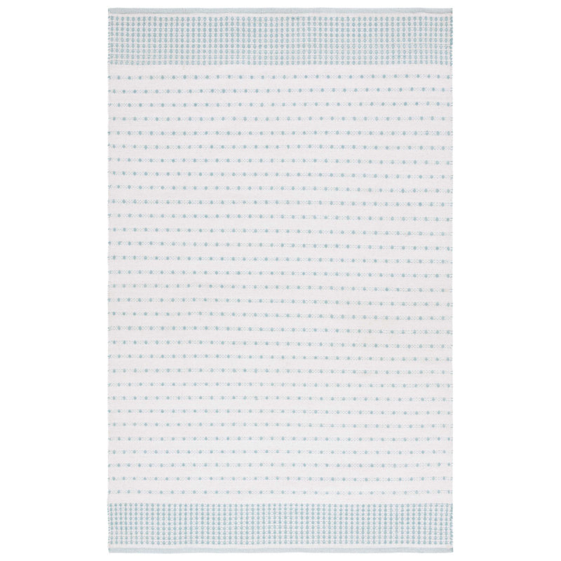 Tapis en coton à tissage plat Aitken, Rectangle 4 pi x 6 pi