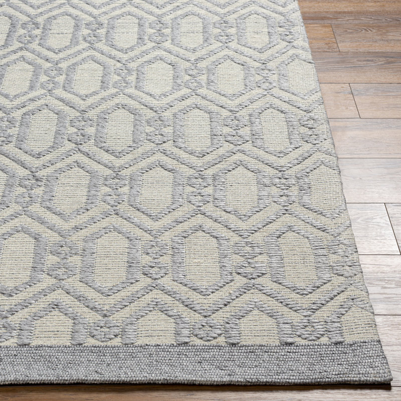 Geometric Area Rug, Rectangle 9' x 12'