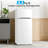 Compact 4.5 Cu.Ft. Double-Door Mini Fridge with Adjustable Removable Shelves, Perfect for Apartment, Dorm, or Office – White-110312392