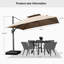Parasol inclinable 10 pi-1800123076
