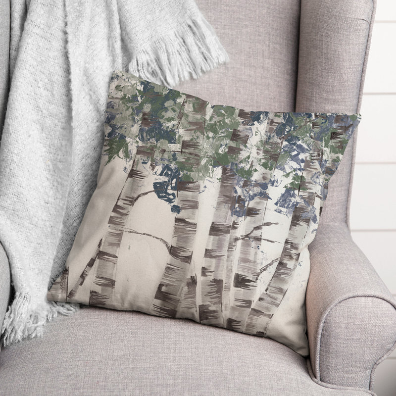 Coussin intérieur / extérieur Birch Trees