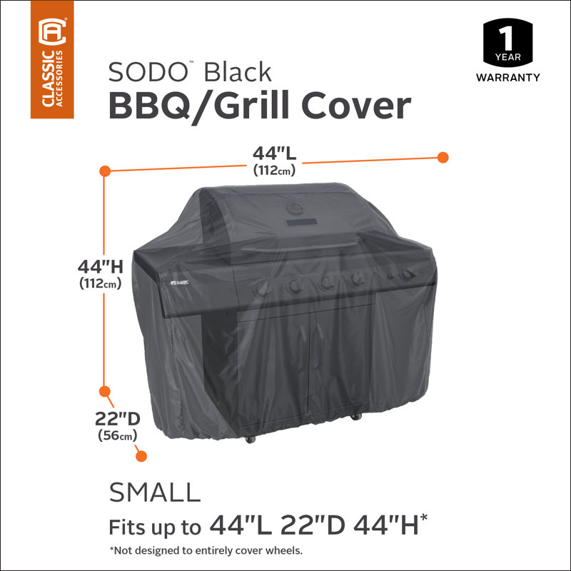 Housse pour barbecue de patio Breuer - s'adapte jusqu'à 23 po