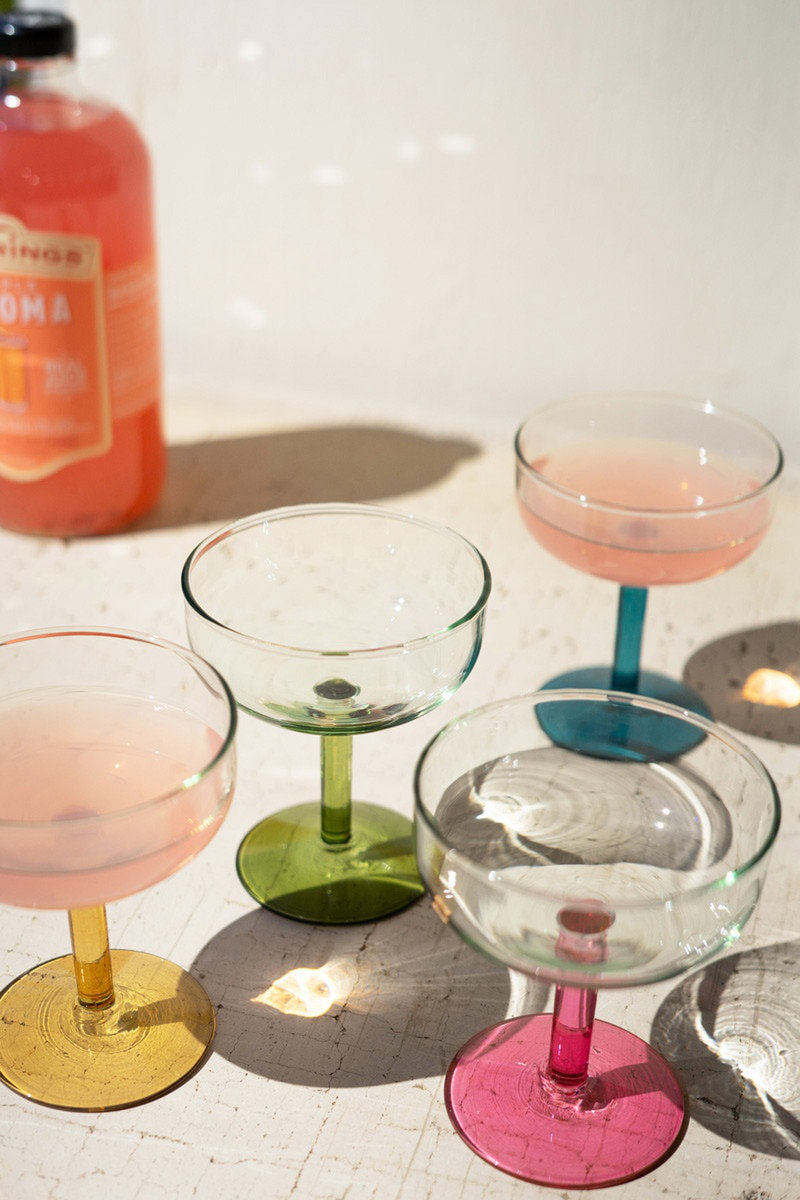 Handmade Coupe Glass
