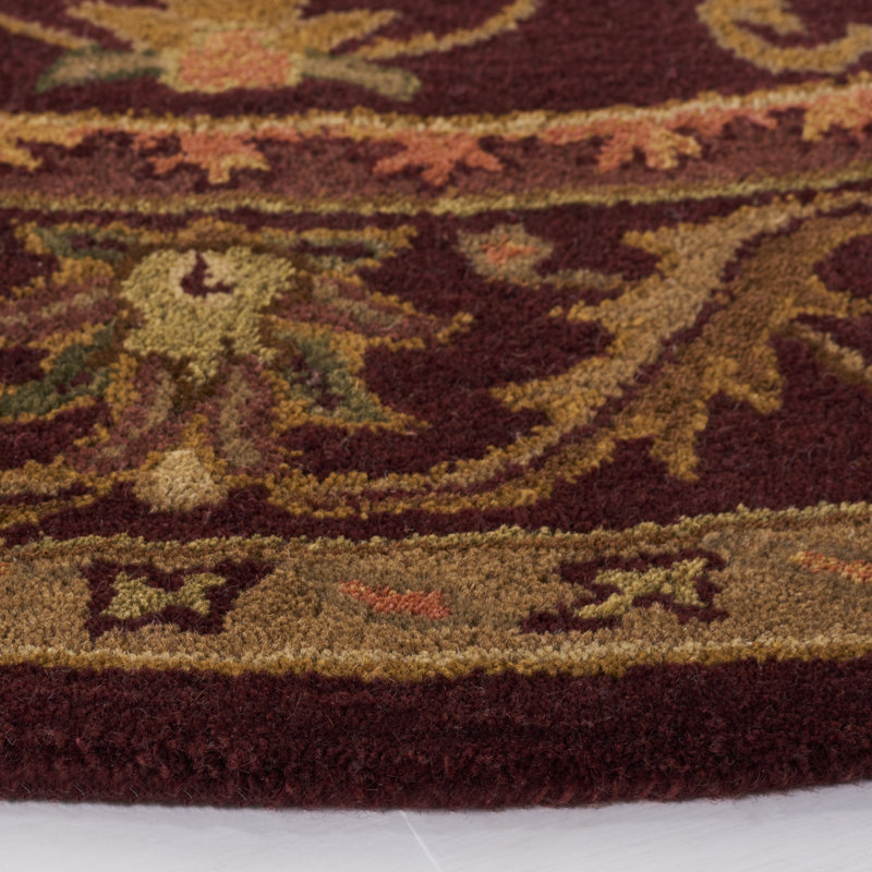 Tapis oriental en laine touffeté à la main Antiquity, Rond 8 pi