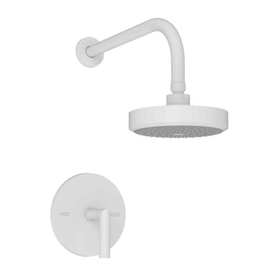 Pavani Balanced Pressure Shower Trim Set with Shower Head