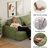 Boneless 93" Upholstered Square Arm Deep Seating Sleeper Sofa-995146182