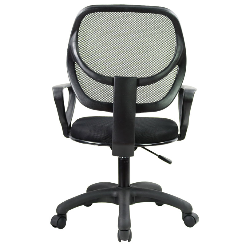 Chaise de travail rond à dossier moyen