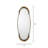 Margaux Metal Oval Mirror-15515810