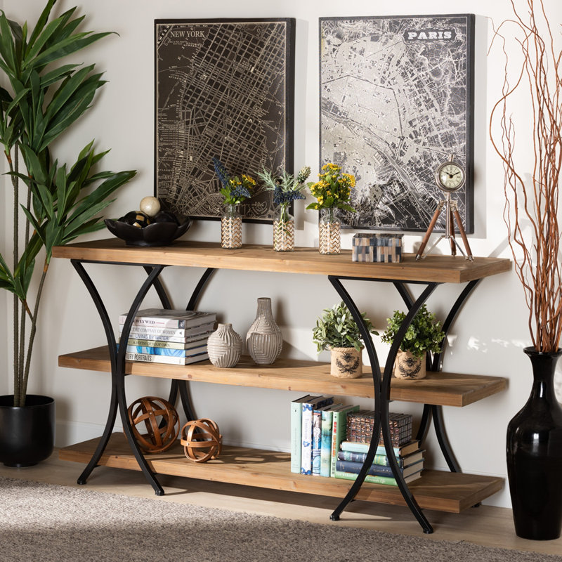 Mukrime 58.8'' Unfinished Console Table