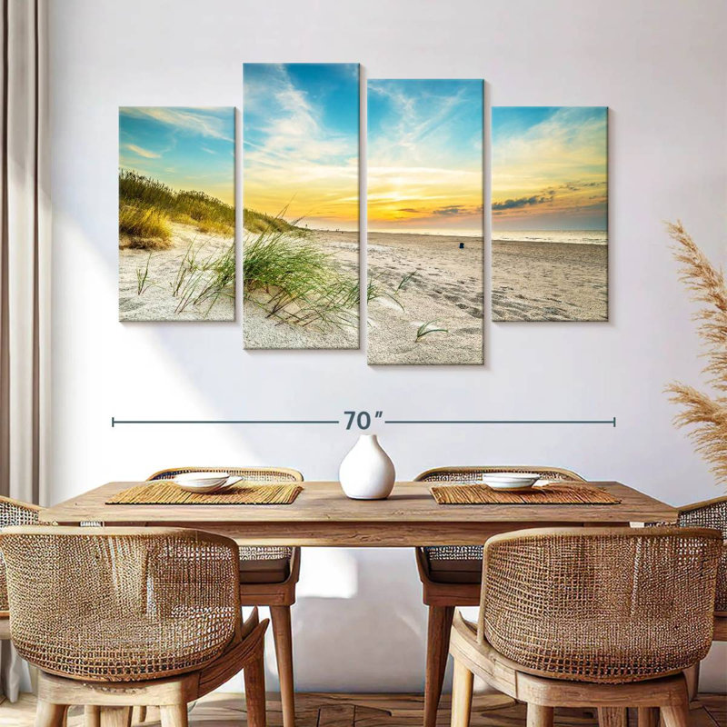 Dunes de sable polonaises, H 42 po x l 68 po