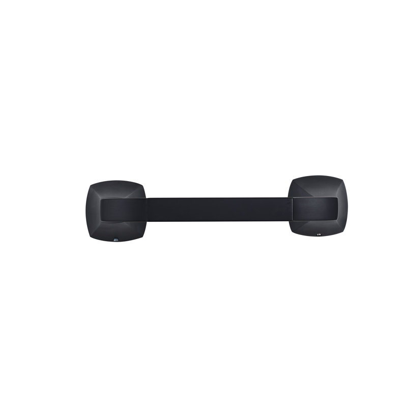 Wall Mounted Toilet Paper Holder, Matte Black