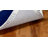 Carolene Geometric Handmade Tufted Wool Dark Blue/Ivory Area Rug-831852483