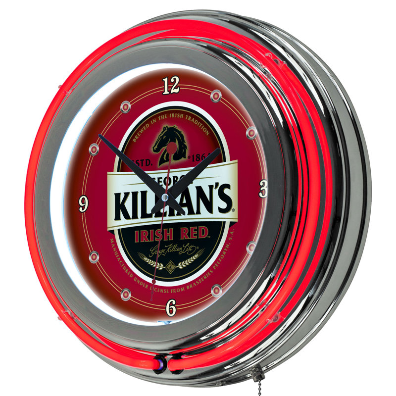 Horloge murale 12" George Killian