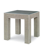 Caribe Glass End Table