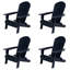 Chaise Adirondack pliante en plastique Arrlo-88382354