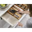 Drawer Store Bamboo 2-tier Knife Organizer