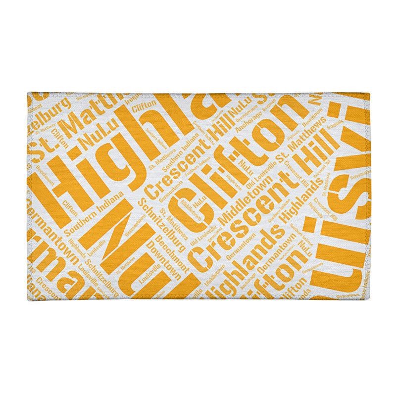 Chenille Indoor Rug, Rectangle 4' x 6'