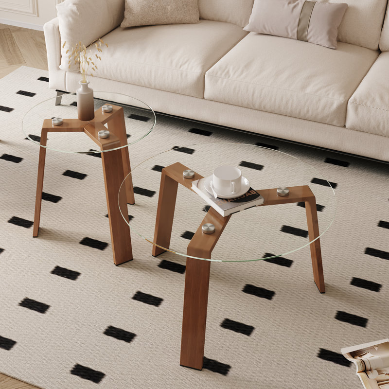 Ensemble de tables basses Modern Minimalist