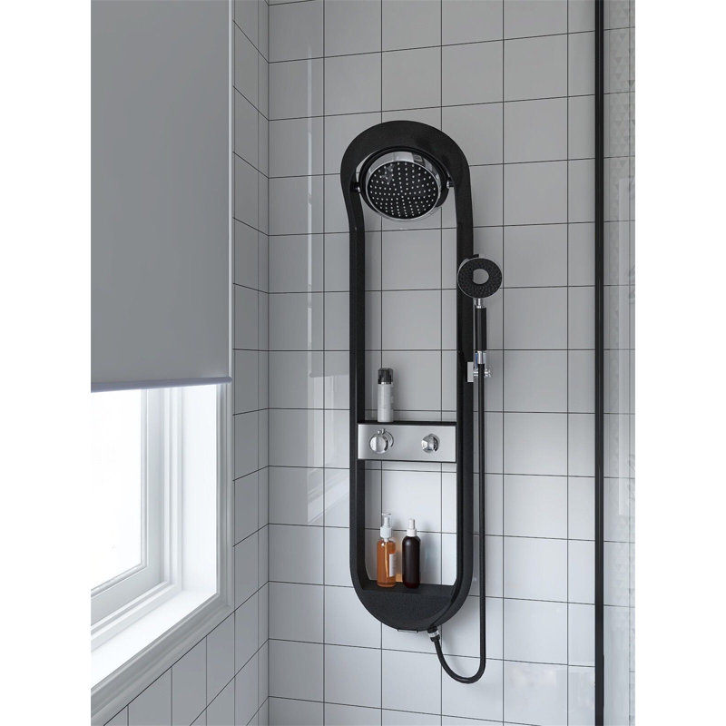 Shower Systems for Bathroom, Black