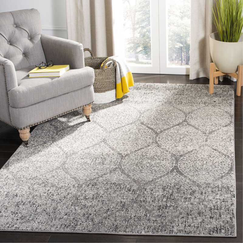 Kara Performance Geometric Rug, Rectangle 12' x 15'