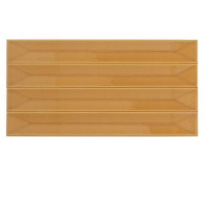 Horizonte 2 X 16 In. Glossy Ceramic Deco Subway Wall Tile (10.76 Sq Ft/Case) - 50 Pack