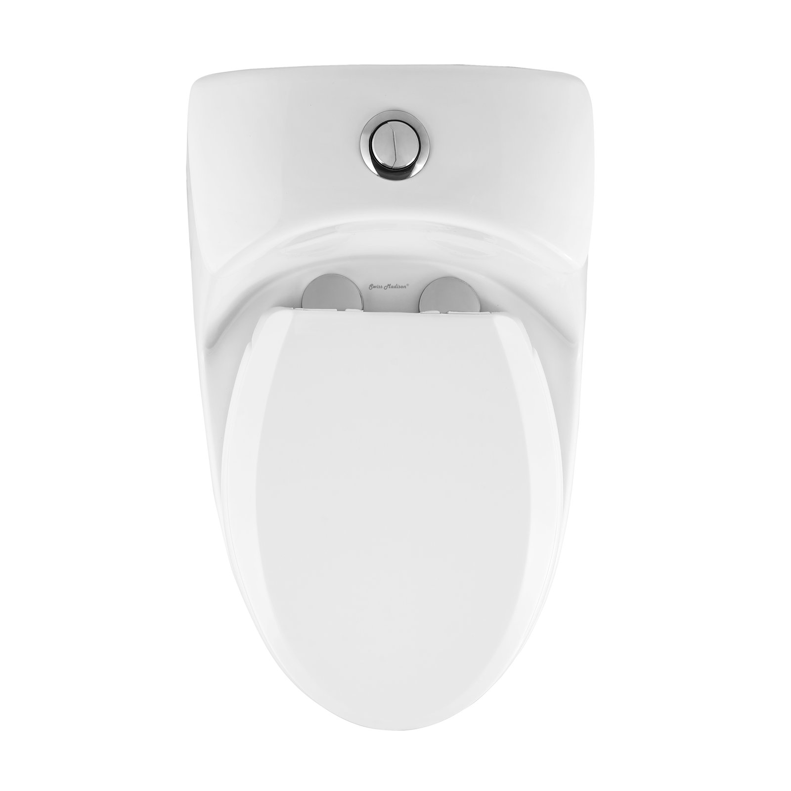 Château 1-Piece Dual-Flush Toilet, White