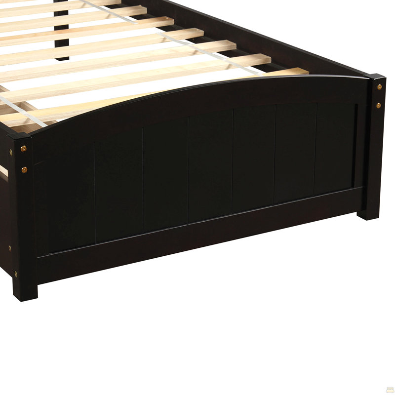Lit plateforme simple avec deux tiroirs