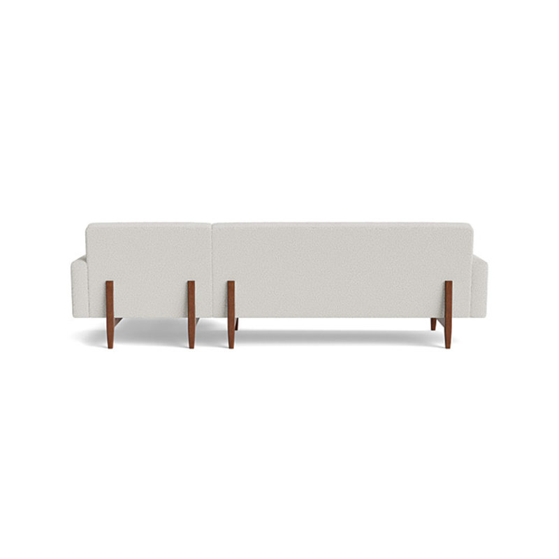 Tyler Chaise Sectional, Performance Weave - Onyx, Right Hand Facing