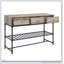 Table de canapé Brantley Oak & Sandy Gray