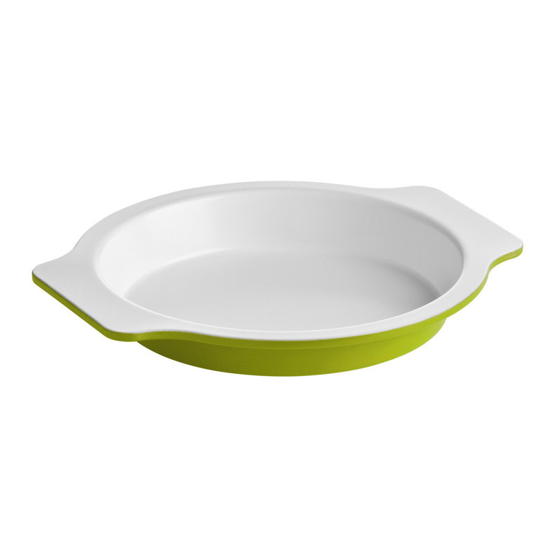 Symple Stuff Renesmee Classic Cake Pan, Green/White